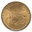 1892-S $20 Liberty Gold Double Eagle MS-62 PCGS
