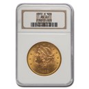 1892-S $20 Liberty Gold Double Eagle MS-63 NGC