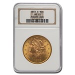 1892-S $20 Liberty Gold Double Eagle MS-63 NGC