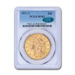 1892-S $20 Liberty Gold Double Eagle MS-63 PCGS CAC