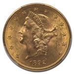 1892-S $20 Liberty Gold Double Eagle MS-63 PCGS