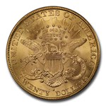 1892-S $20 Liberty Gold Double Eagle MS-65 PCGS