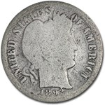1892-S Barber Dime AG