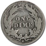 1892-S Barber Dime Good