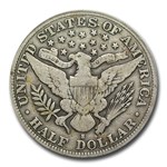 1892-S Barber Half Dollar VG-10 PCGS