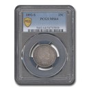 1892-S Barber Quarter MS-64 PCGS