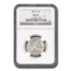 1892-S Barber Quarter MS-65 NGC
