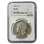 1892-S Morgan Dollar AU-50 NGC