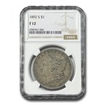 1892-S Morgan Dollar Fine-12 NGC