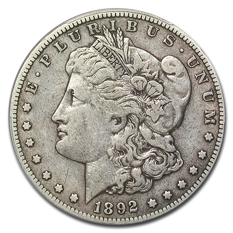 1892-S Morgan Dollar VF-30 PCGS