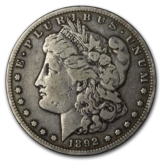 1892-S Morgan Dollar VF Details (Cleaned) 1892-S Morgan Dollar VF Details (Cleaned)