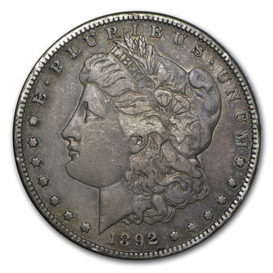 1892-S Morgan Dollar VF