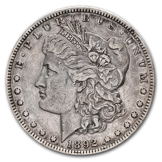 1892-S Morgan Dollar XF-45 1892-S Morgan Dollar XF-45