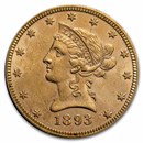 1893 $10 Liberty Gold Eagle BU