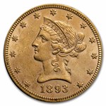 1893 $10 Liberty Gold Eagle BU