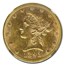 1893 $10 Liberty Gold Eagle MS-61 NGC