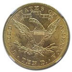 1893 $10 Liberty Gold Eagle MS-61 NGC