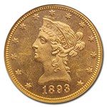 1893 $10 Liberty Gold Eagle MS-63 NGC (PL)