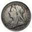 1893-1900 Great Britain Silver Crown Victoria Avg Circ