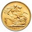 1893-1901 Australia Gold Sovereign Victoria Veil Head BU