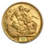 1893-1901-M Australia Gold Sovereign Victoria Veil Head Avg Circ