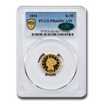 1893 $2.50 Liberty Gold Quarter Eagle PR-66 DCAM PCGS CAC