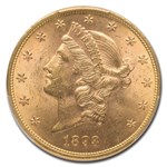 1893 $20 Liberty Gold Double Eagle MS-63 PCGS
