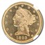 1893 $5 Liberty Gold Half Eagle MS-62 NGC (PL)
