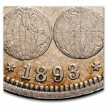 1893/93 Columbian Expo Half AU (Repunched Date)