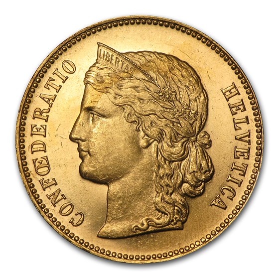1893-B Switzerland Gold 20 Francs AU 1893-B Switzerland Gold 20 Francs AU