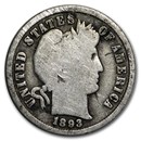 1893 Barber Dime Good