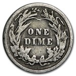 1893 Barber Dime Good