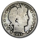 1893 Barber Half Dollar AG