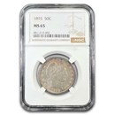 1893 Barber Half Dollar MS-65 NGC