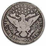1893 Barber Half Dollar VG