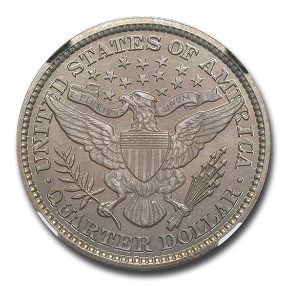 Buy 1893 Barber Quarter PF66 NGC APMEX