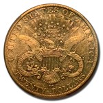 1893-CC $20 Liberty Gold Double Eagle AU-50 PCGS