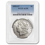 1893-CC Morgan Dollar AU-55 PCGS