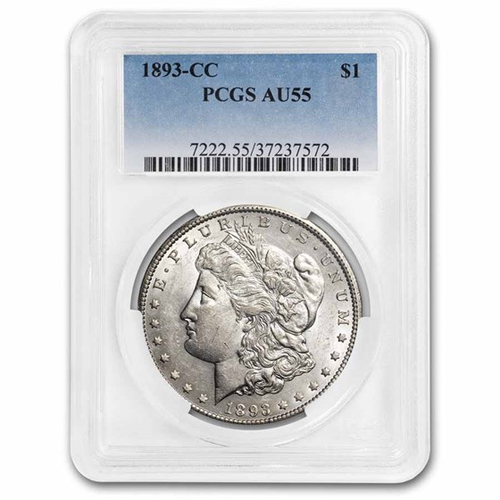 1893-CC Morgan Dollar AU-55 PCGS