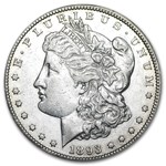 1893-CC Morgan Dollar AU