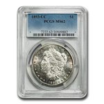 1893-CC Morgan Dollar MS-62 PCGS