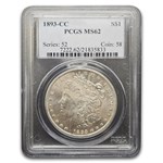 1893-CC Morgan Dollar MS-62 PCGS