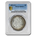 1893-CC Morgan Dollar MS-62+ PCGS