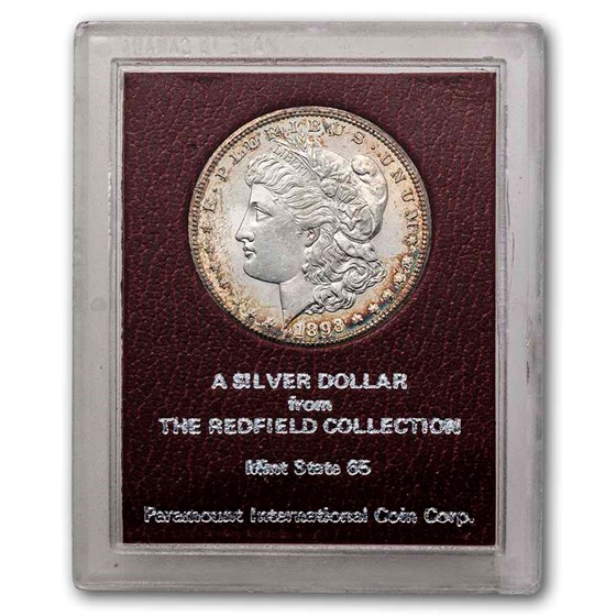 1893-CC Morgan Dollar MS-65 Redfield Hoard