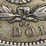1893-CC Morgan Dollar XF