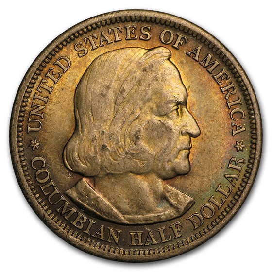 1893 Columbian Expo Half Dollar BU (Beautifully Toned) 1893 Columbian Expo Half Dollar BU (Beautifully Toned)