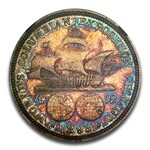 1893 Columbian Expo Half Dollar Commem MS-65+ NGC (PL)