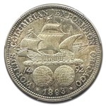 1893 Columbian Expo Half Dollar Expo AU-58 PCGS