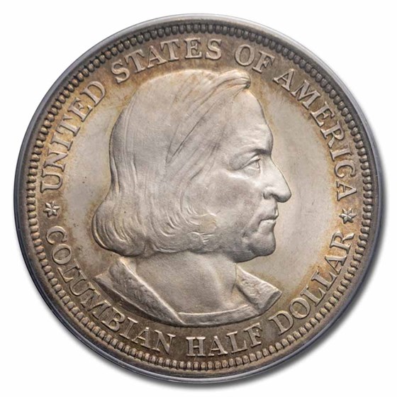 1893 Columbian Expo Half Dollar Expo MS-64 PCGS 1893 Columbian Expo Half Dollar Expo MS-64 PCGS