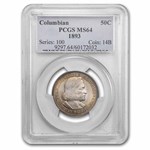 1893 Columbian Expo Half Dollar Expo MS-64 PCGS